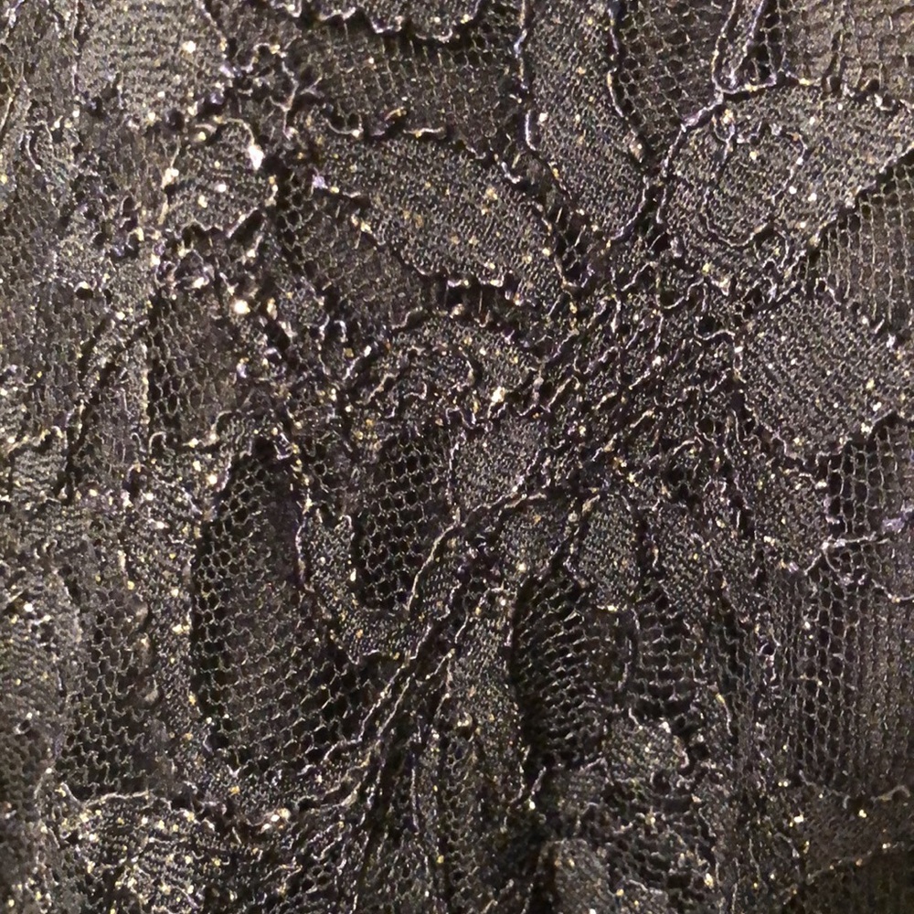 Stylish, beautiful navy blue dress. New /size 7 - Picture 3 of 4